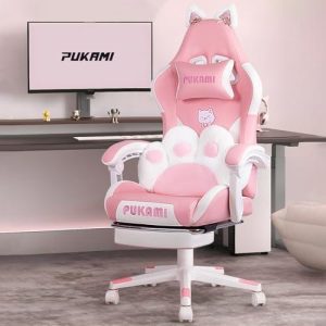 Cozy Up in Style: Our Review of the PUKAMI Cat Gaming Chair