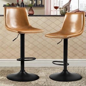 Elevate Our Space: Reviewing PUKAMI Adjustable Bar Stools
